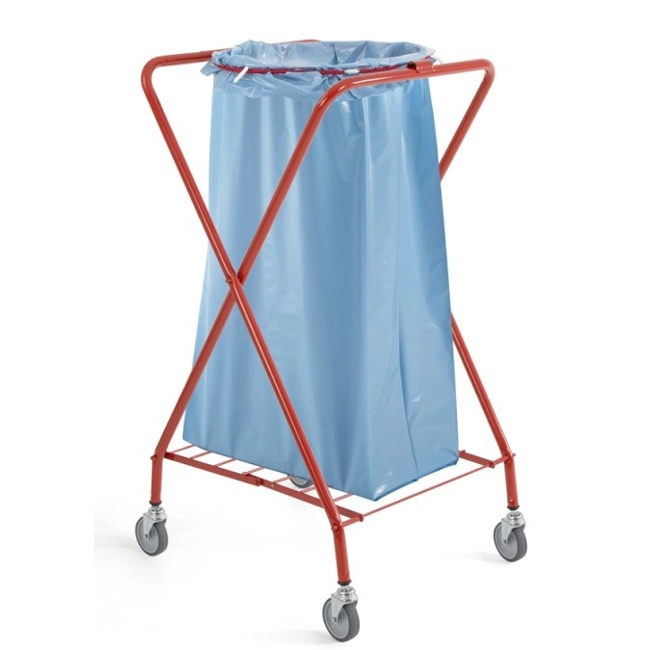 Vendita online Carrello Dust tondo fisso verniciato per sacco 120 litri